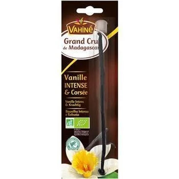 Gousse de vanille Bio Vahiné Madagascar Grand cru - 3g
