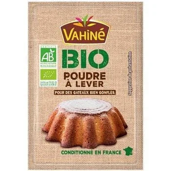 Poudre à lever bio Vahiné 5 sachets - 35g
