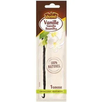Gousses vanille Vahiné  3g