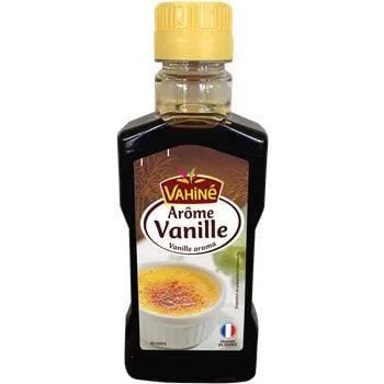 Bottle of Vahiné Vanilla Aroma 200 ml – liquid vanilla flavour for baking and dessert preparation