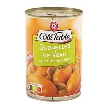 Quenelles de veau Coté Table Sauce financière 400g