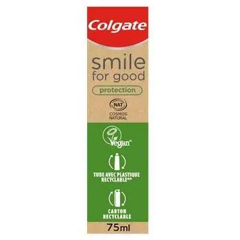 Colgate Toothpaste Vegan Protection Smile for Good Recyclable 75 ml