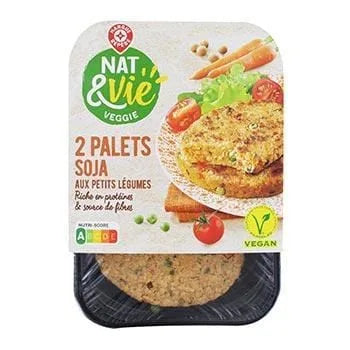 Steak Végétarien légumes 2x100g