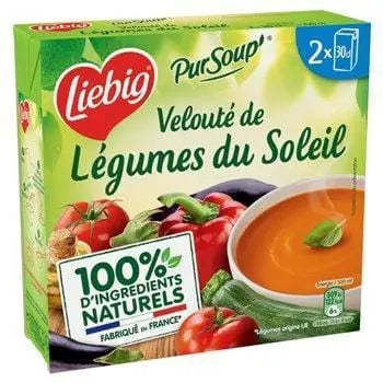 Liebig Pursoup Cream of Sun Vegetables 2x30cl