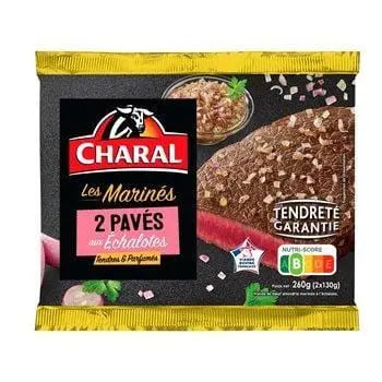 Charal Marinated Steaks Echalotte (x2) 260g