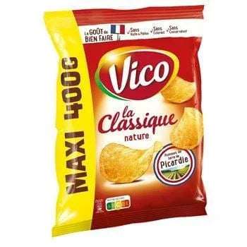 Chips La classique Vico Nature - 400g