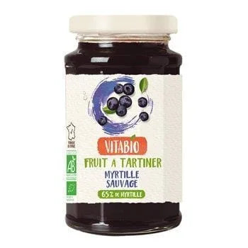 Fruit à tartiner Vitabio Myrtille sauvage - 290g