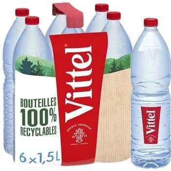 Vittel Eau Minérale Naturelle 6x1.5L