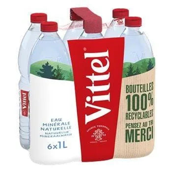 Vittel Eau Minérale Naturelle 6x1L