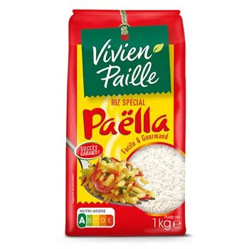 Vivien Paille Long Grain Rice “Straw Bomba Perliz” 1 kg bag of premium long-grain rice.