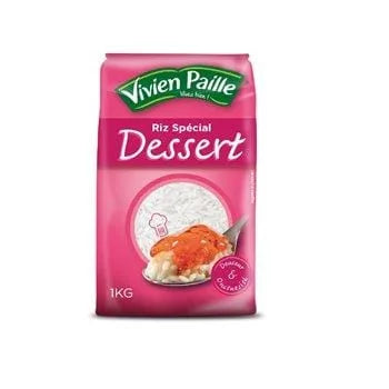 Riz rond Vivien Paille dessert Perliz cello - 1kg