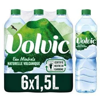 Volvic Eau Minérale Naturelle 6x1.5L