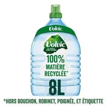Eau minérale Volvic 8L