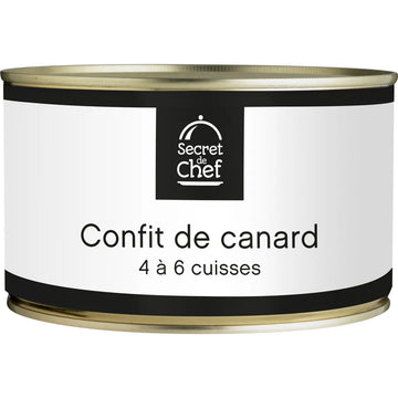 confit de canard tin
