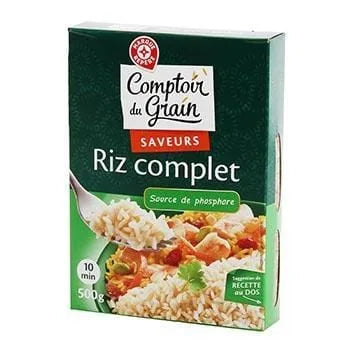 Riz complet Comptoir du Grain 10min - 500g