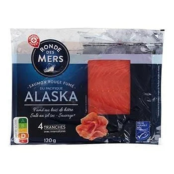 Saumon Sauvage d'Alaska (x4) 120g