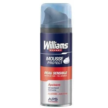 Mousse à raser Williams Peau sensible 200ml