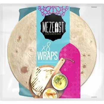 Mezeast Wheat Wrap x8 - 320g