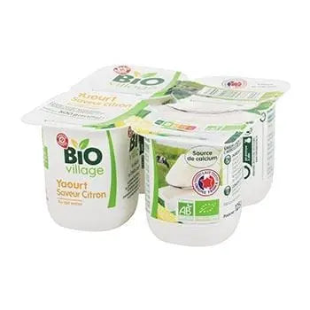 Bio Village Lemon yoghurt 4x125g