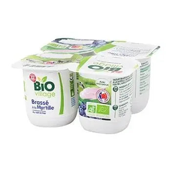 Bio Village Organic Blueberry Yoghurt 4x115g