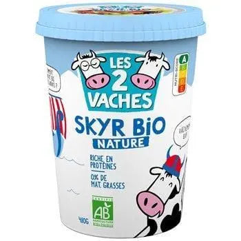 Les 2 Vaches Skyr Organic Nature 480g