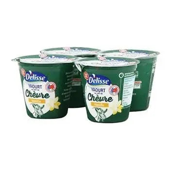 Délisse Vanilla Yoghurt Goat Milk - 4x125g