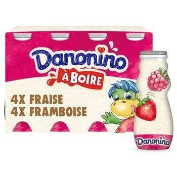 Danonino Strawberry Raspberry 8x100g