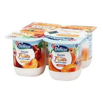 Délisse Apricot Fruit Yoghurt - 4x125g