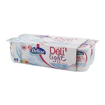 Nature Déli'light Yoghurt - 0%mg - 8x125g