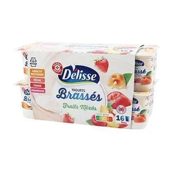 Délisse Mixed Fruit Yoghurt - 16x125g