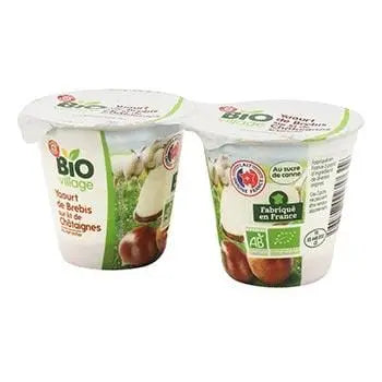 Bio Village Chestnut Milk Yoghurt 2x125g