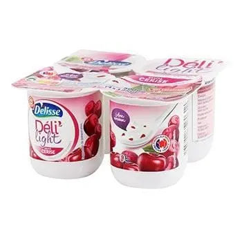 Deli'light Delisse Cherry Yoghurt 0%mg - 4x125g