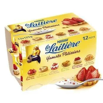 La Laitière Fruits Pâtissiers 12x125g