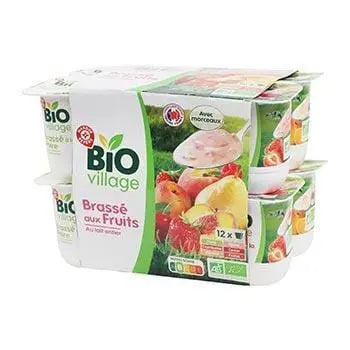 Bio Village Yoghurts with Fruit Panache 12x125g