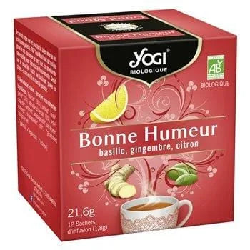 Infusion Bio Yogi Bonne Humeur x12 - 21.6g