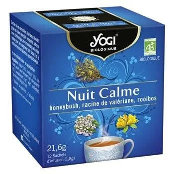 Infusion Bio Yogi Nuit calme - x12 - 22g