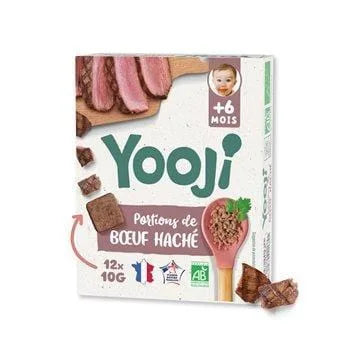 Viande bébé Bio Yooji Boeuf - Dès 6 mois - 120g