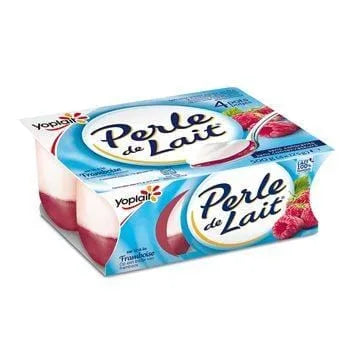 Yop Raspberry Milk Pearls pack 4x125g