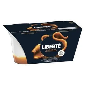 Yaourt sur lit caramel Yoplait 2x115g