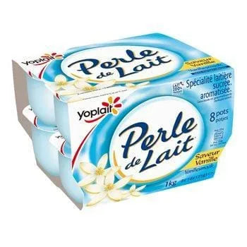 Spécialité Laitière Perle de Lait Vanille - 8x125g