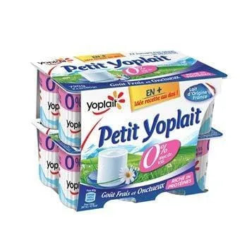 Fromage frais Petit Yoplait Nature 0%mg - 12x60g