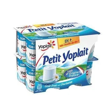 Fromage frais Petit Yoplait Nature 3.8%mg - 12x60g