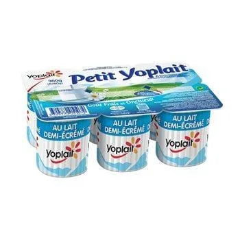 Fromage frais Petit Yoplait Nature 3.8%mg - 6x60g