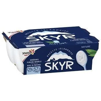 Spécialité laitière Yoplait Nature 0% - 4x100g