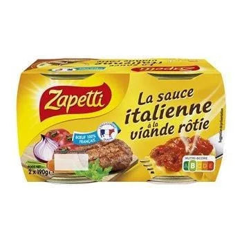 Sauce Italienne Zapetti 2x190g