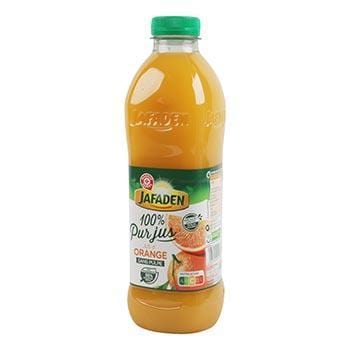 100% Pur jus d'orange Jafaden  Sans pulpe - 1L