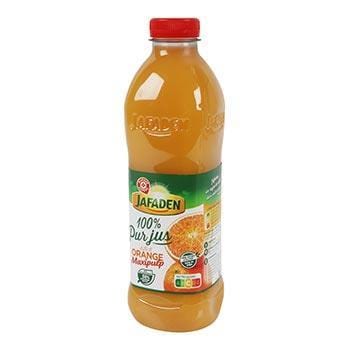 100% Pur jus d'orange Jafaden Très pulpé - 1L