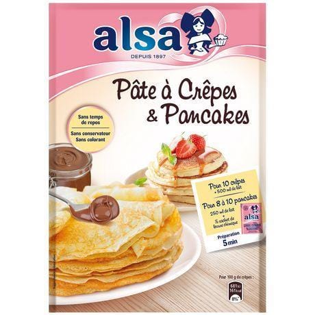 Alsa Preparation Pates A Crepes et Pancakes 210g
