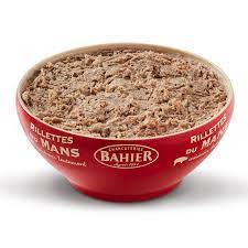 BAHIER Rillettes pure pork Label Rouge 500 g