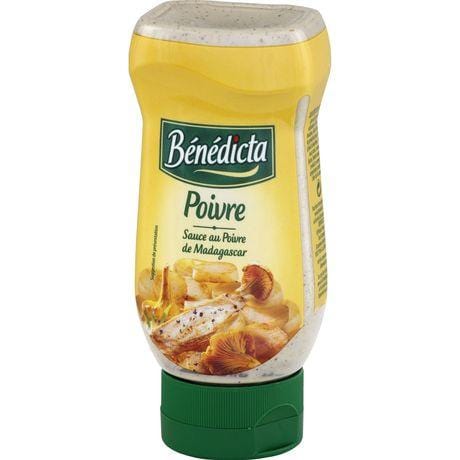 Benedicta Sauce Poivre Squeezy 240g
